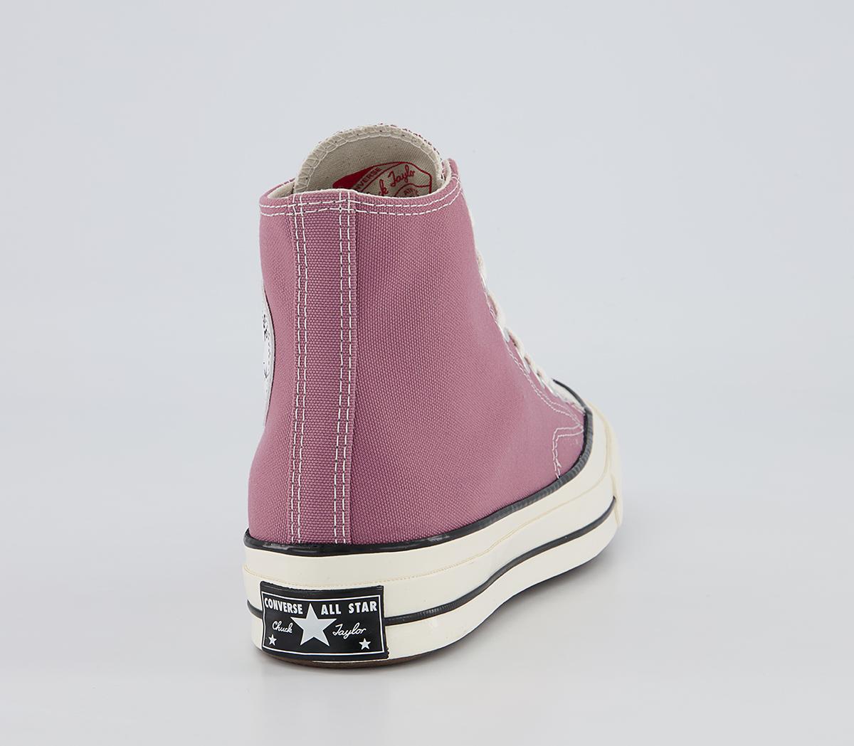 Converse All Star Hi 70s Trainers Converse All Star Hi 70s Trainers Pink Aura Egret Black
