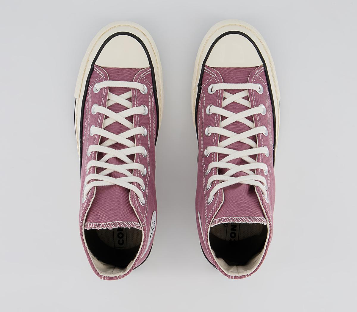Converse All Star Hi 70s Trainers Converse All Star Hi 70s Trainers Pink Aura Egret Black