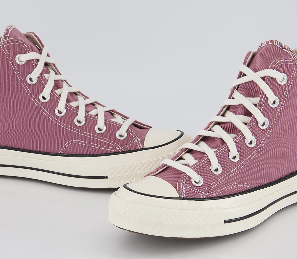 Converse All Star Hi 70s Trainers Converse All Star Hi 70s Trainers Pink Aura Egret Black