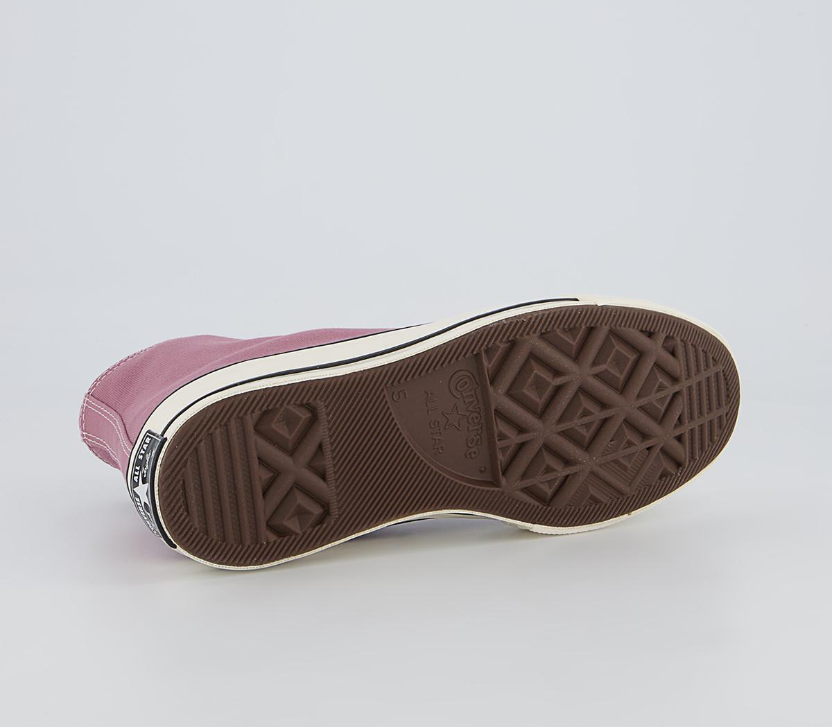 Converse All Star Hi 70s Trainers Converse All Star Hi 70s Trainers Pink Aura Egret Black