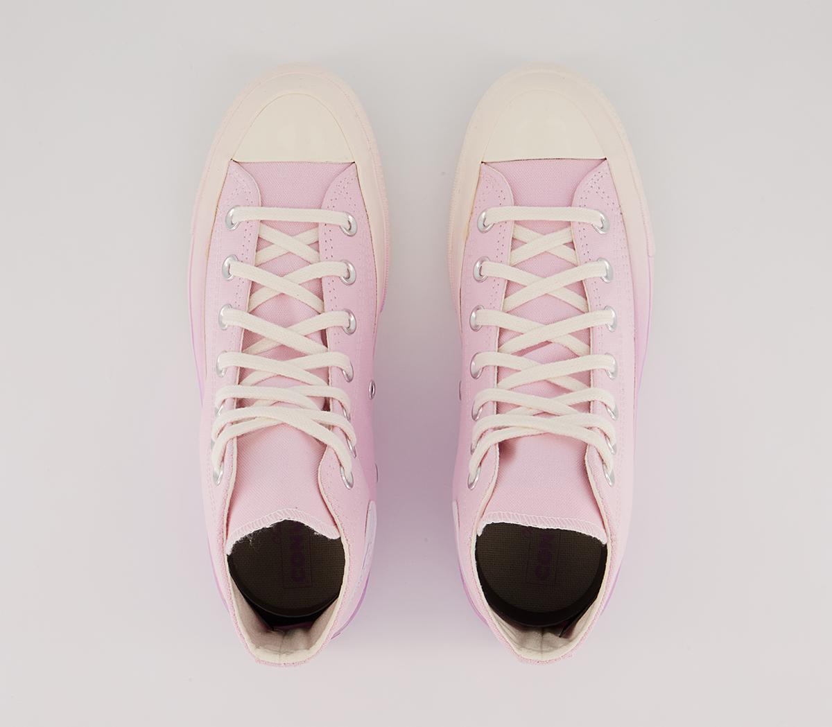 Converse All Star Hi 70s Trainers Converse All Star Hi 70s Trainers Pink Foam Beyond Pink Egret
