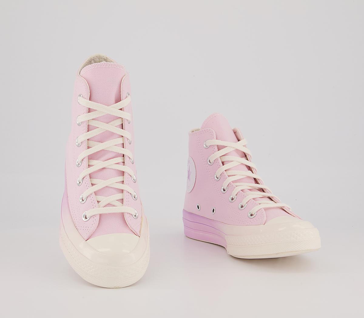 Converse All Star Hi 70s Trainers Converse All Star Hi 70s Trainers Pink Foam Beyond Pink Egret