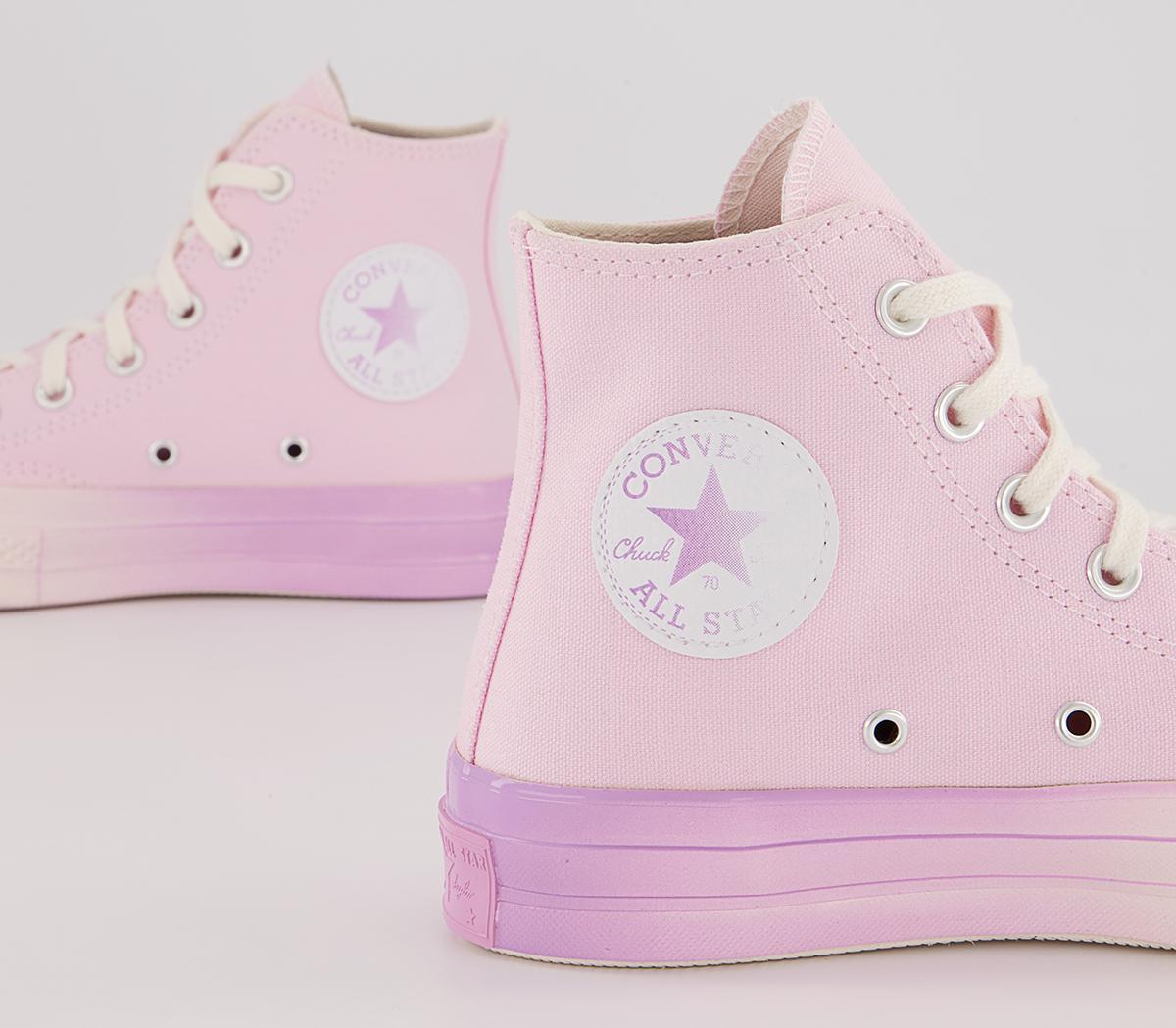 Converse All Star Hi 70s Trainers Converse All Star Hi 70s Trainers Pink Foam Beyond Pink Egret