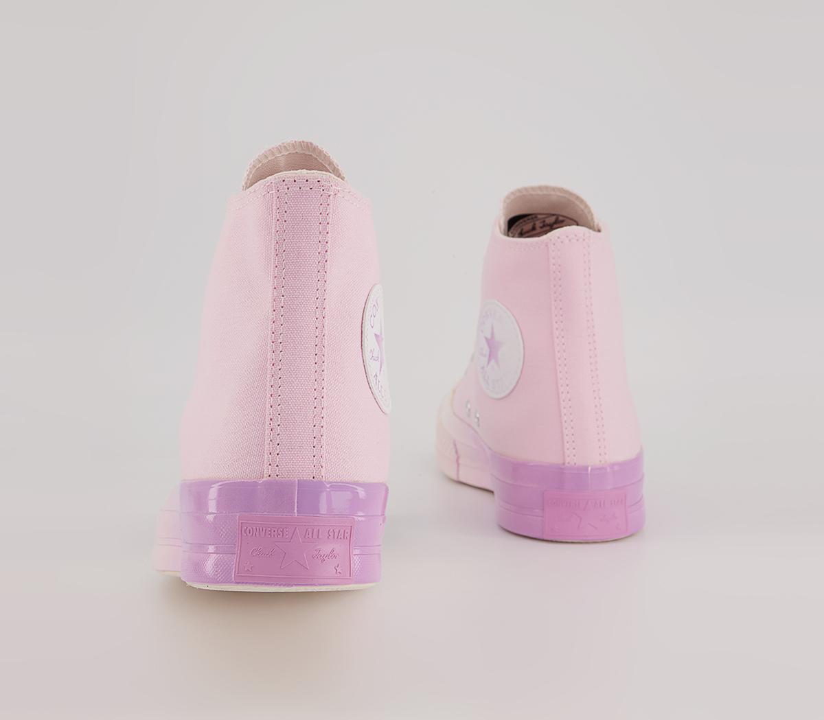 Converse All Star Hi 70s Trainers Converse All Star Hi 70s Trainers Pink Foam Beyond Pink Egret