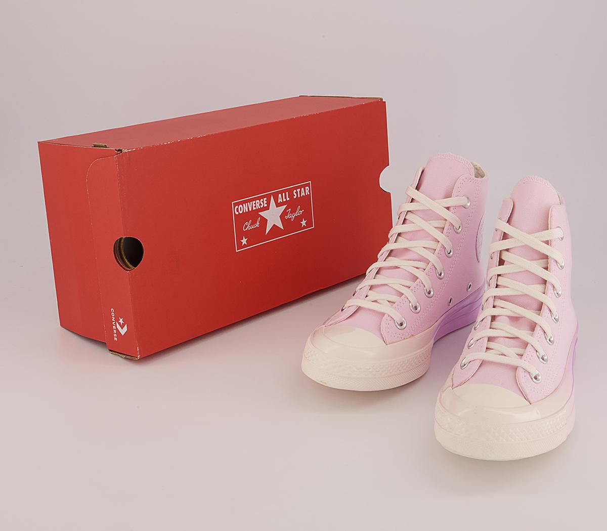 Converse All Star Hi 70s Trainers Converse All Star Hi 70s Trainers Pink Foam Beyond Pink Egret