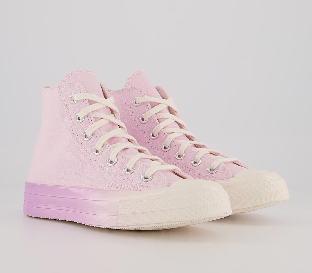 Converse All Star Hi 70s Trainers Converse All Star Hi 70s Trainers Pink Foam Beyond Pink Egret