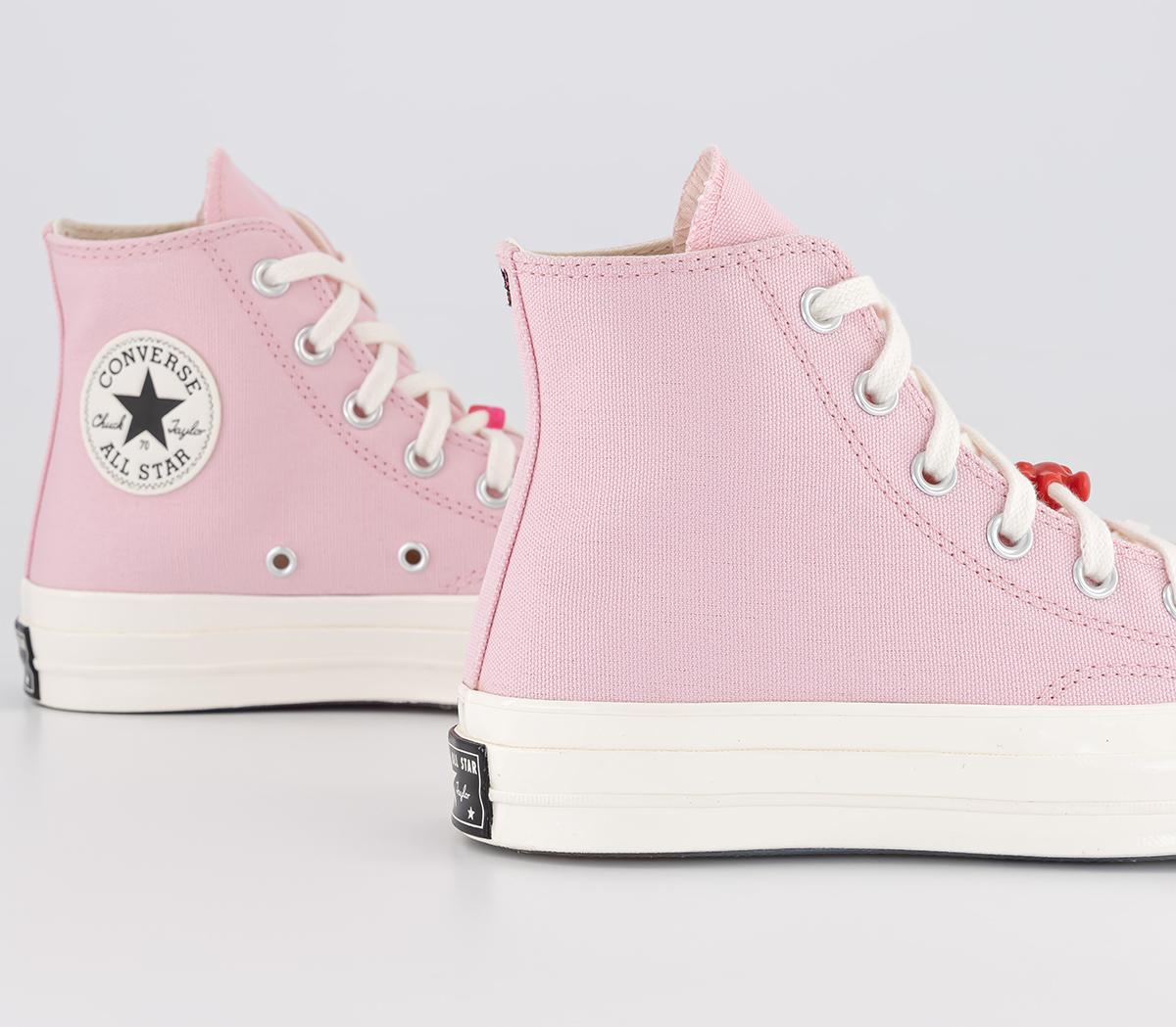 ConverseAll Star Chuck 70 Hi TrainersBff Sunrise Pink Egret Black