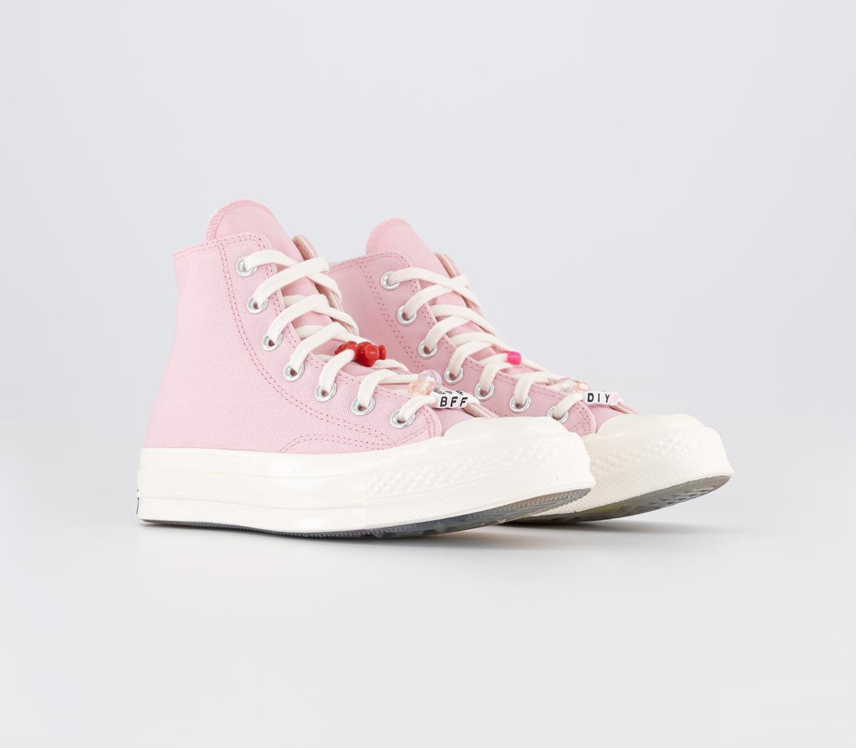 ConverseAll Star Chuck 70 Hi TrainersBff Sunrise Pink Egret Black