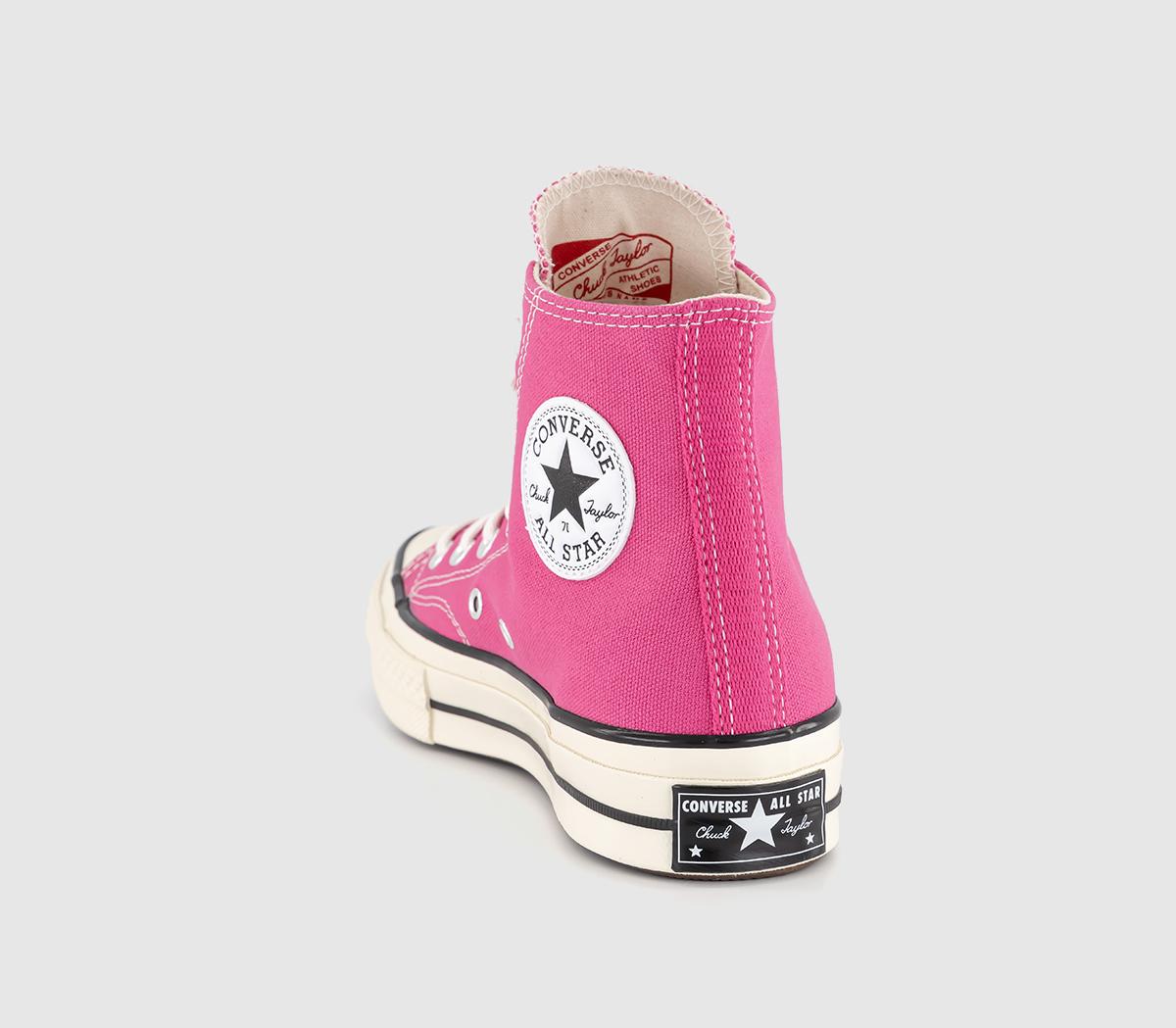 ConverseAll Star Chuck 70 Hi TrainersLucky Pink Egret Black