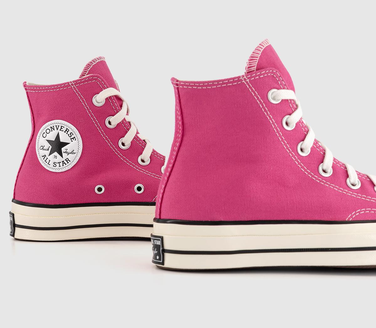 ConverseAll Star Chuck 70 Hi TrainersLucky Pink Egret Black
