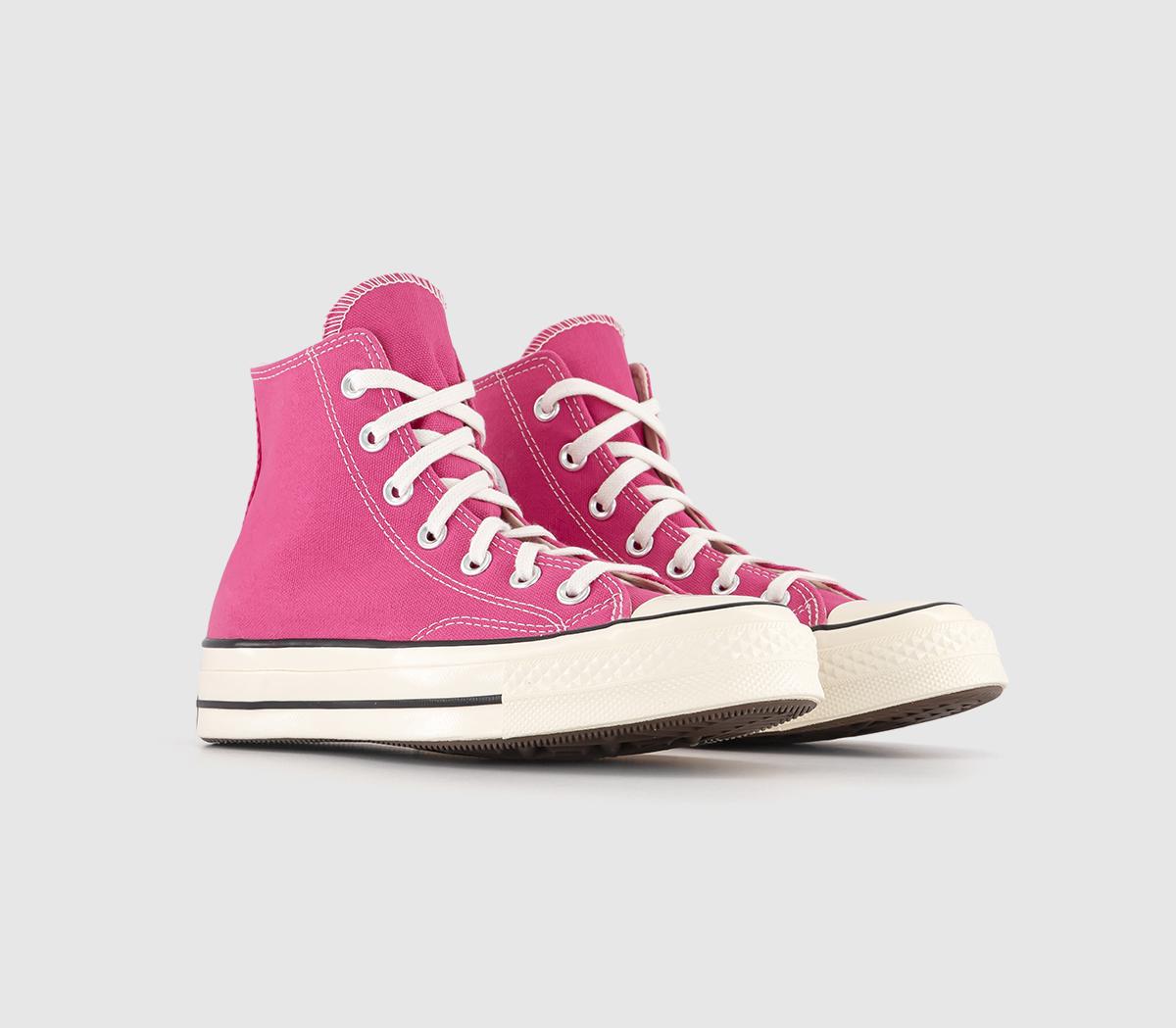 ConverseAll Star Chuck 70 Hi TrainersLucky Pink Egret Black
