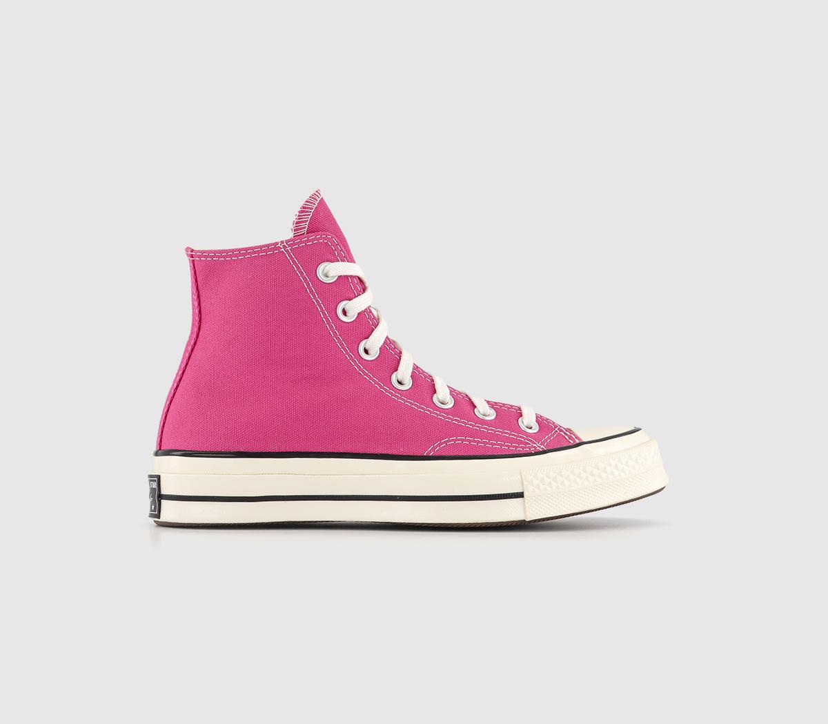 Converse All Star Hi 70S Trainers Lucky Pink Egret - Women's Trainers