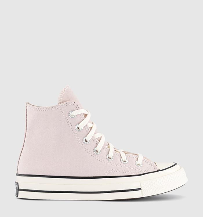 Converse All Star Hi 70S Trainers Shy Flamingo Egret Black