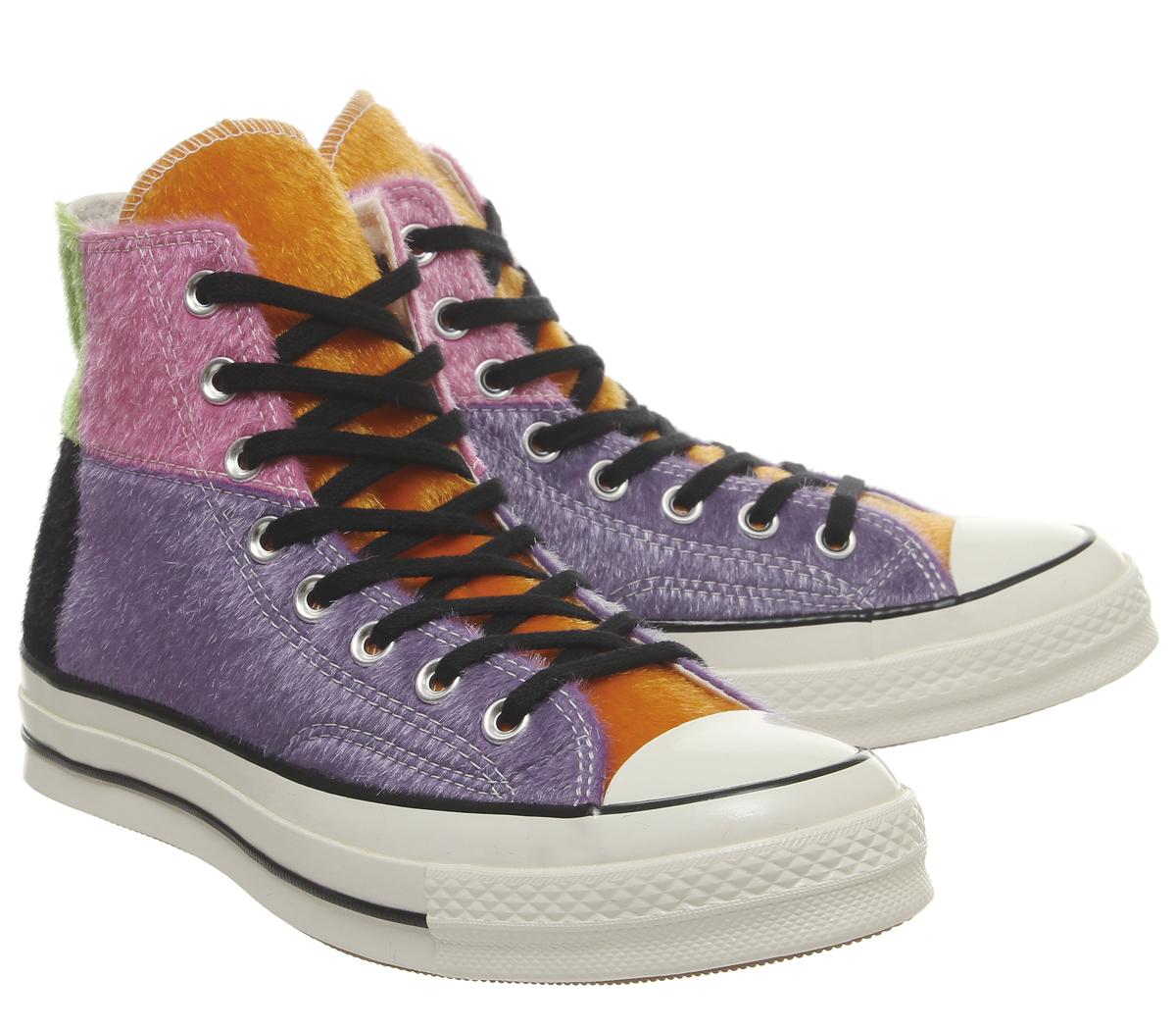ConverseAll Star Hi 70's TrainersLilac Bubblegum Patchwork