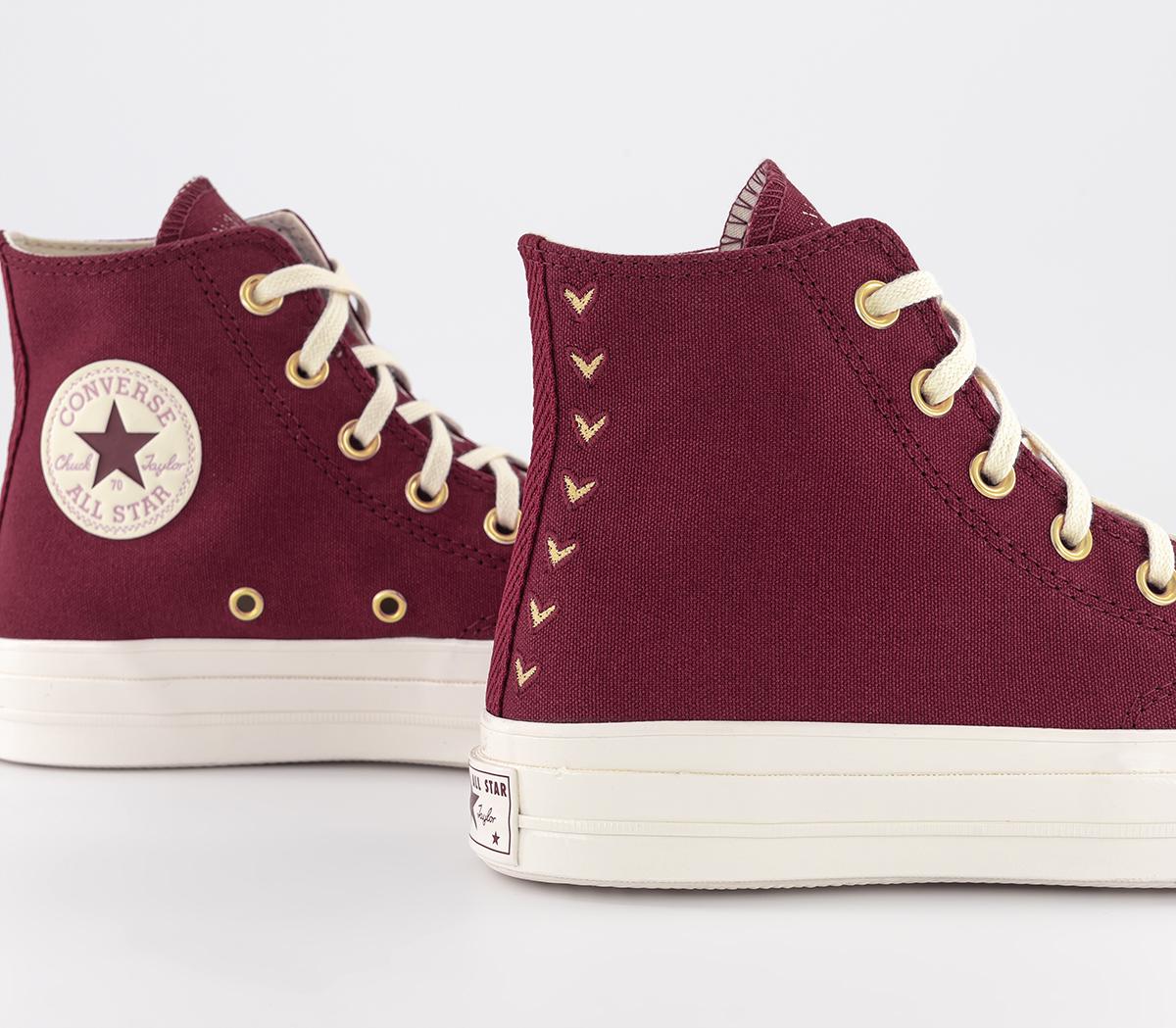 ConverseAll Star Chuck 70 Hi Valentine's TrainersBack Alley Brick