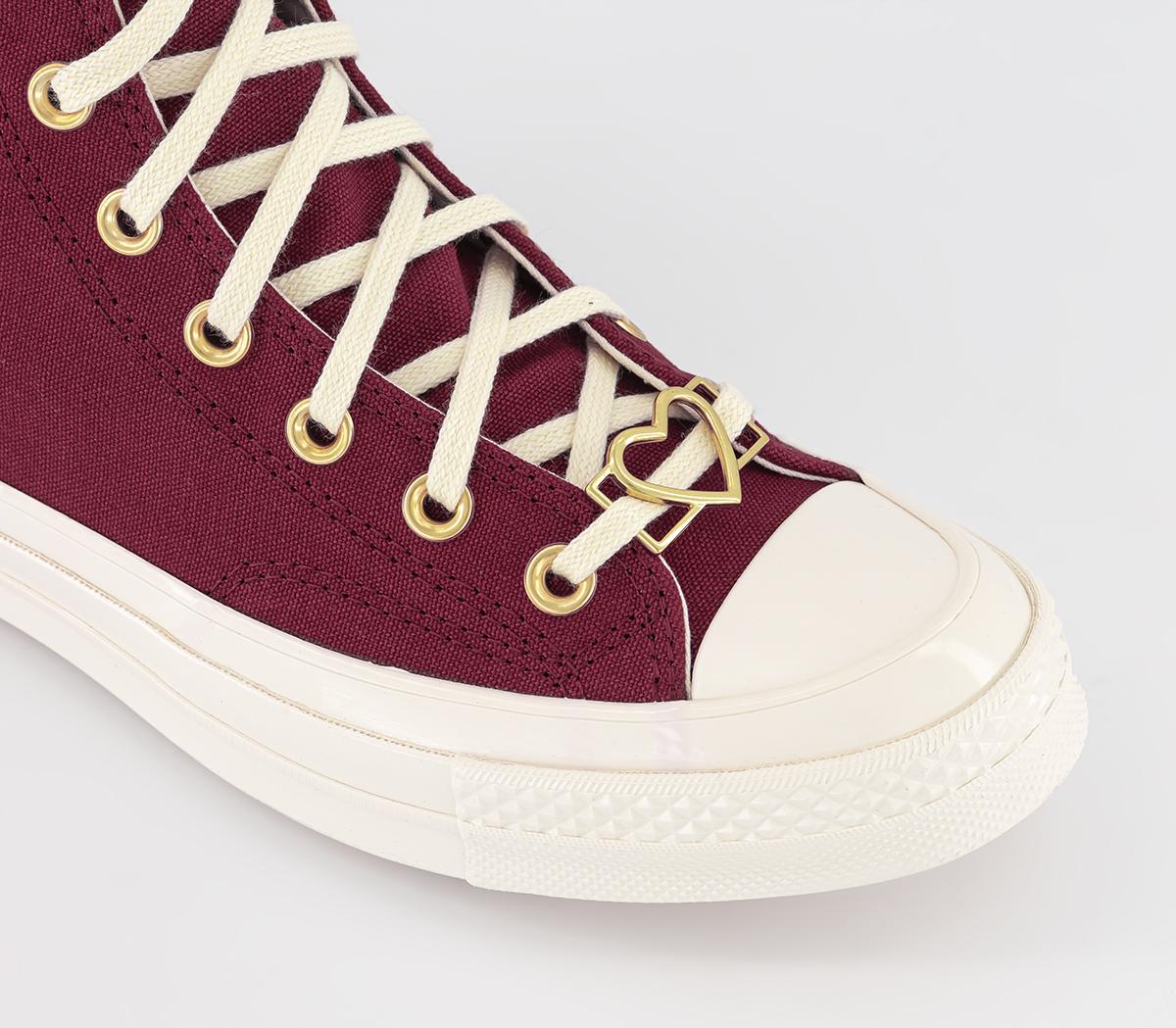 ConverseAll Star Chuck 70 Hi Valentine's TrainersBack Alley Brick