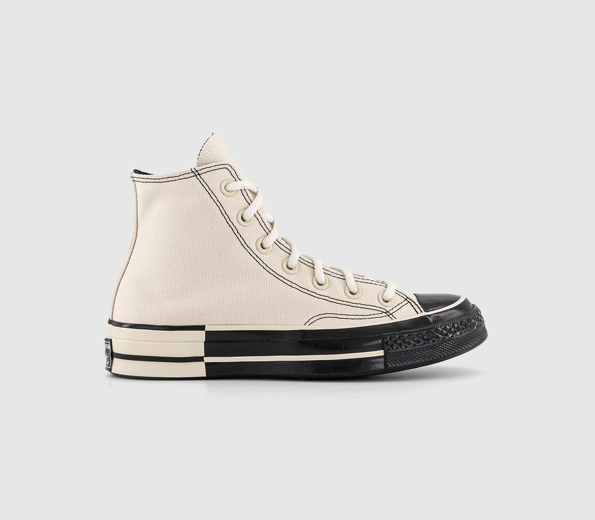 ConverseAll Star Hi 70 S TrainersNatural Ivory Black Shine