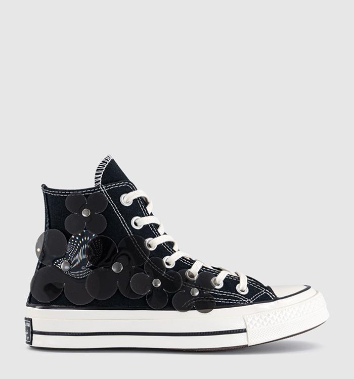 Converse All Star Hi 70s Trainers Translucent Flowers Ltd