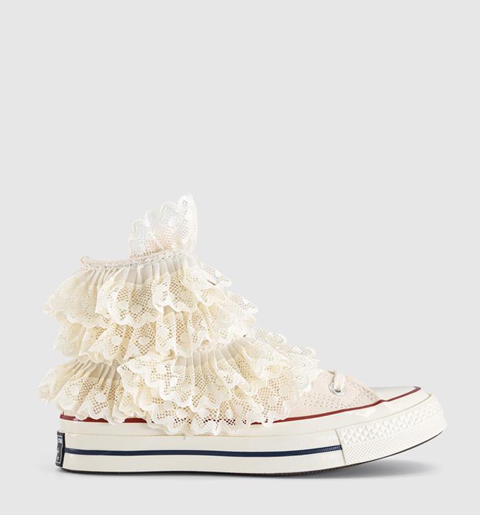 Converse All Star Hi 70s Trainers Egret Crochet Ltd