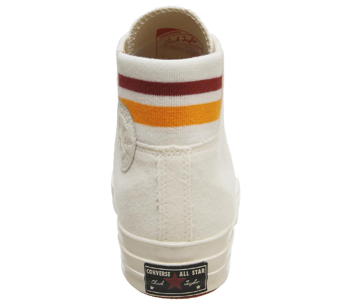 ConverseAll Star Hi 70's TrainersEgret Rhubarb Orange