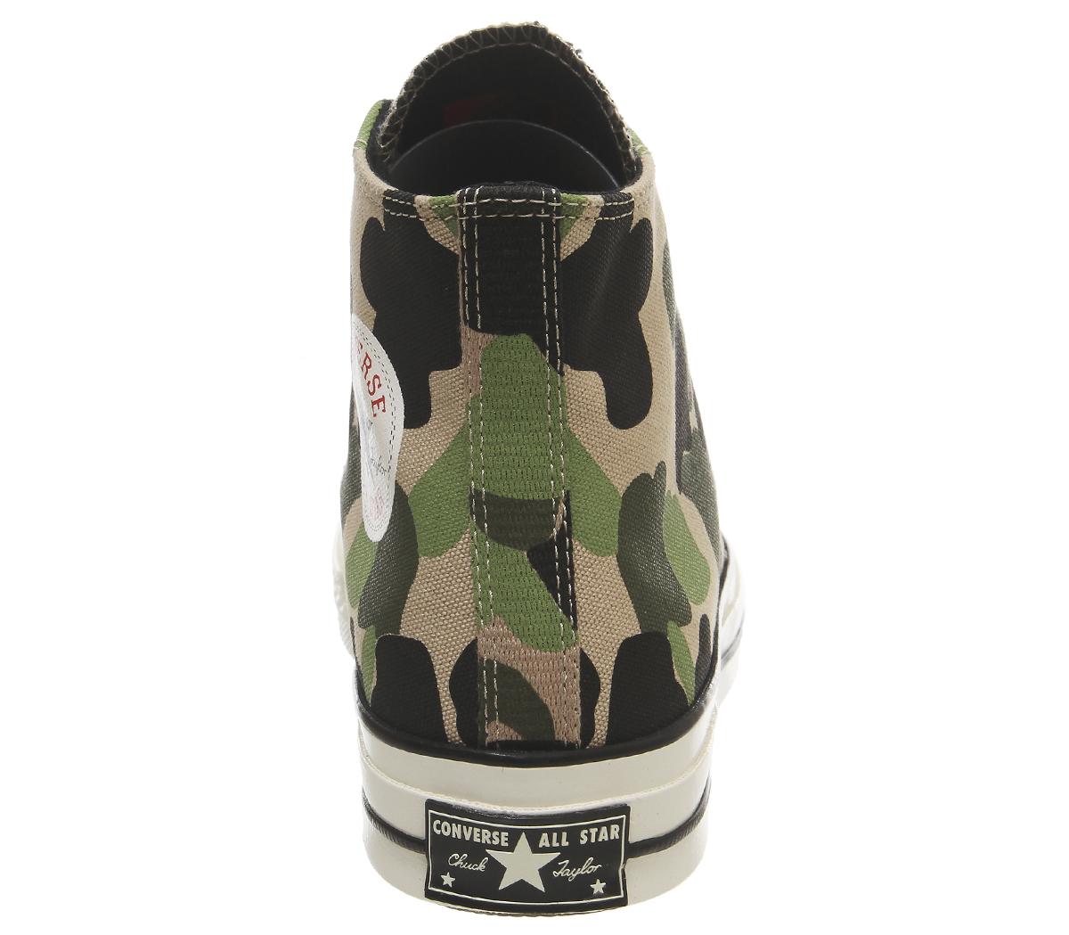 ConverseAll Star Hi 70 SCamo Candied Ginger Piquant Green