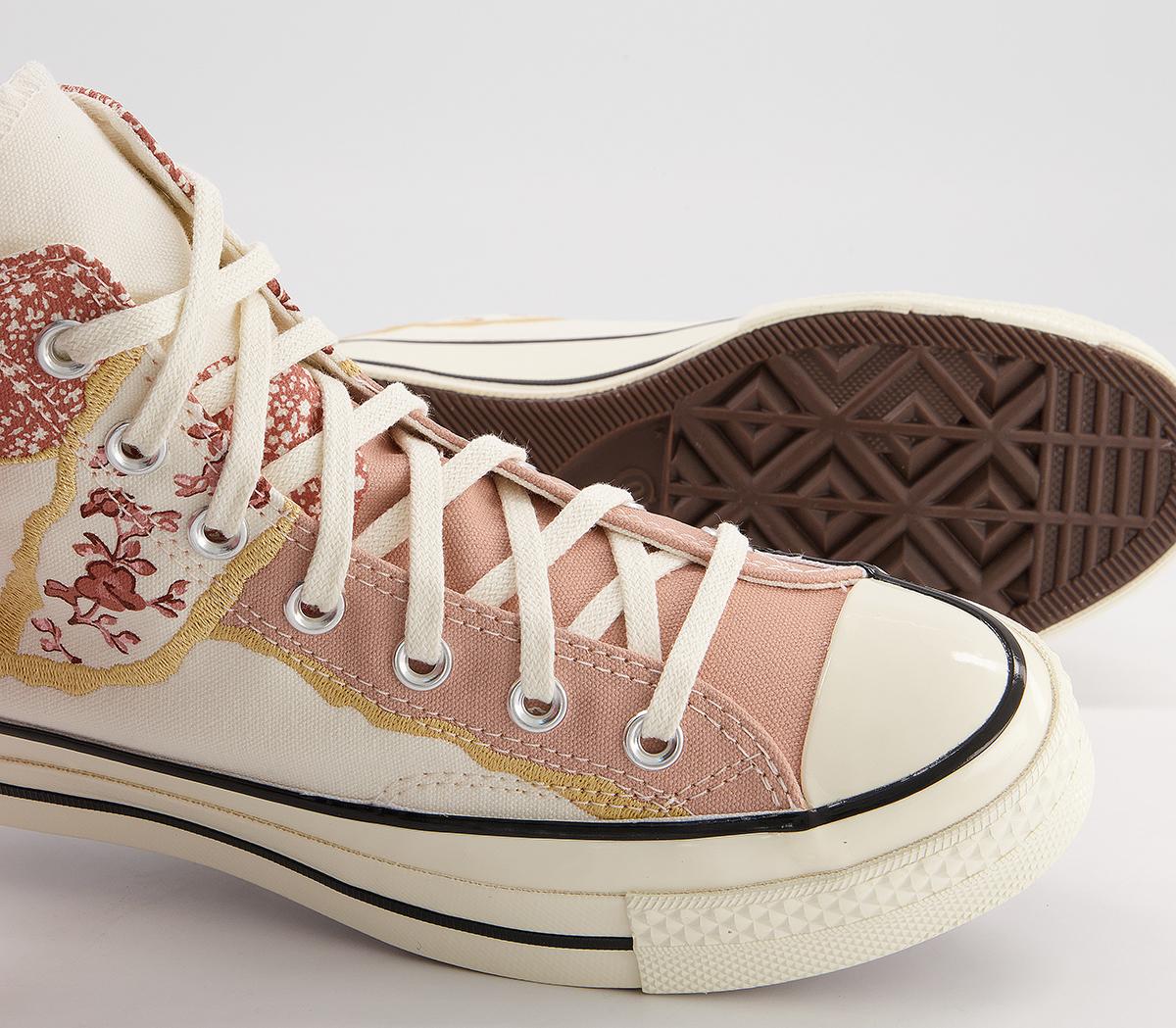 Converse All Star Hi 70s Trainers Converse All Star Hi 70s Trainers Egret Golden Repair Multi