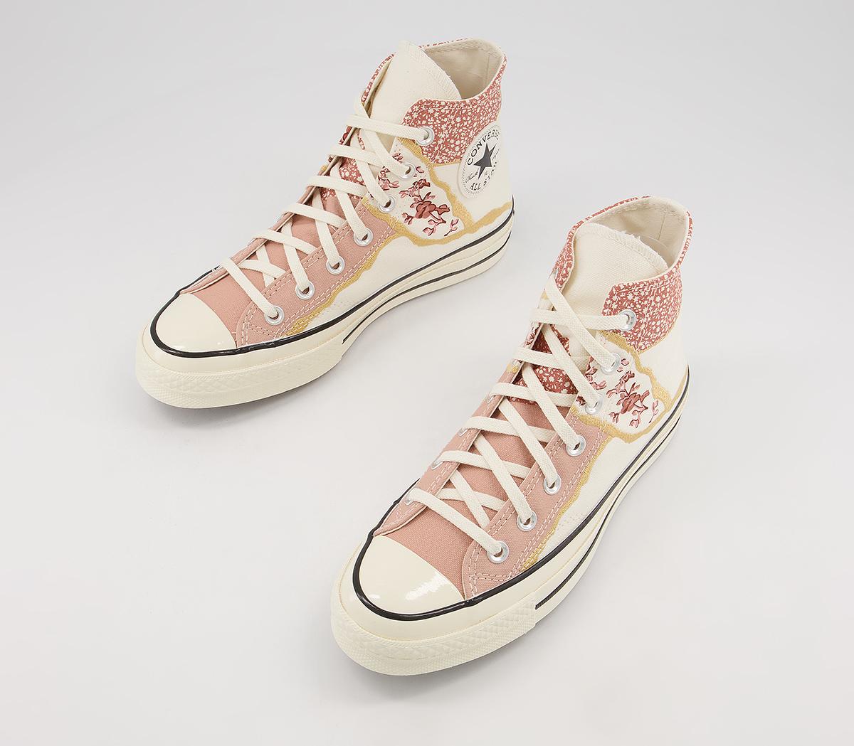 Converse All Star Hi 70s Trainers Converse All Star Hi 70s Trainers Egret Golden Repair Multi