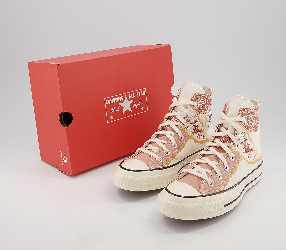 Converse All Star Hi 70s Trainers Converse All Star Hi 70s Trainers Egret Golden Repair Multi