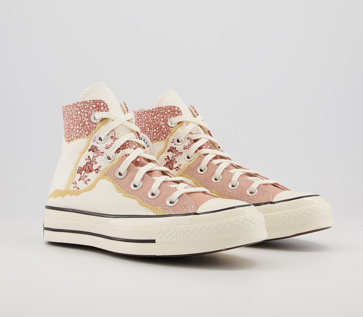 Converse All Star Hi 70s Trainers Converse All Star Hi 70s Trainers Egret Golden Repair Multi