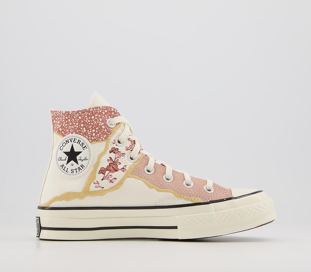 Converse All Star Hi 70s Trainers Converse All Star Hi 70s Trainers Egret Golden Repair Multi