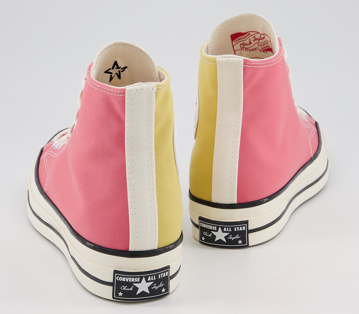 Converse All Star Hi 70s Trainers Converse All Star Hi 70s Trainers Saturn Gold Pink Salt