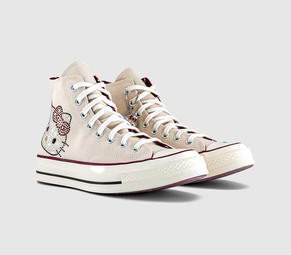 ConverseConverse x Hello Kitty All Star Hi 70 Swarovski Swarovski Hello Kitty Egret Sporty Berry Black
