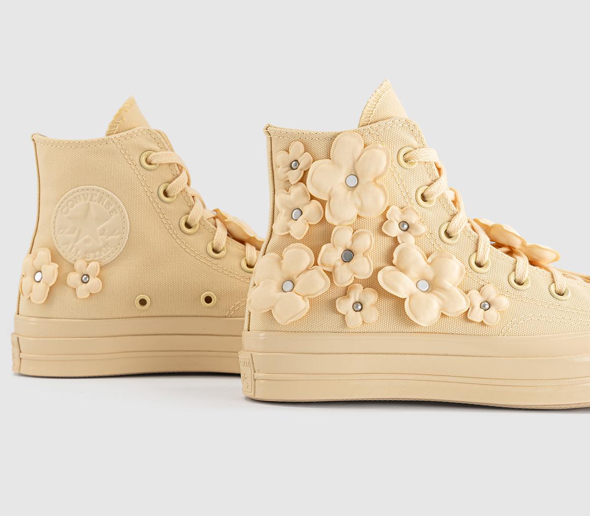 ConverseAll Star Hi 70 S TrainersGolden View Golden View Flower