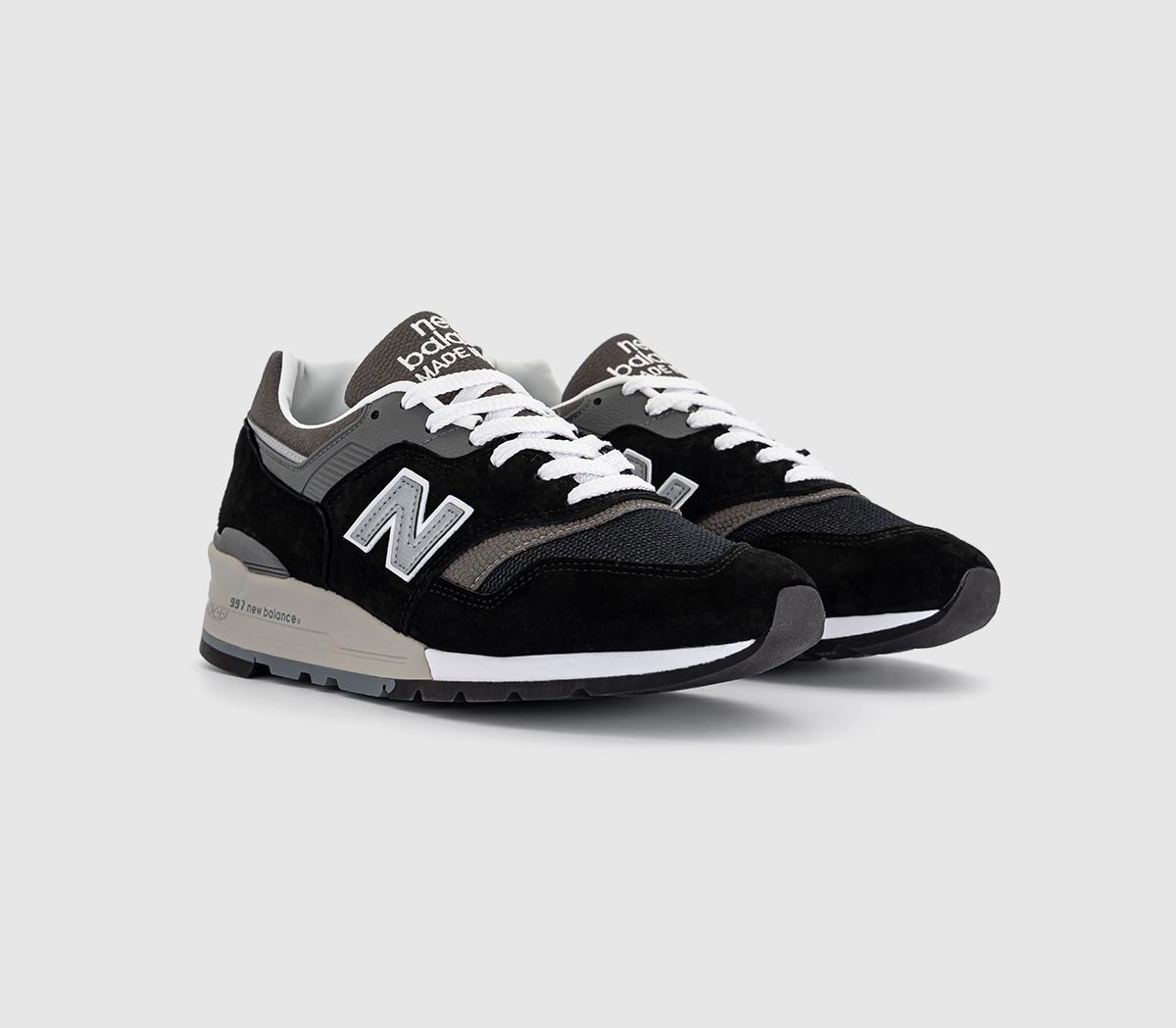 New Balance997 'Made in USA' TrainersBlack Grey
