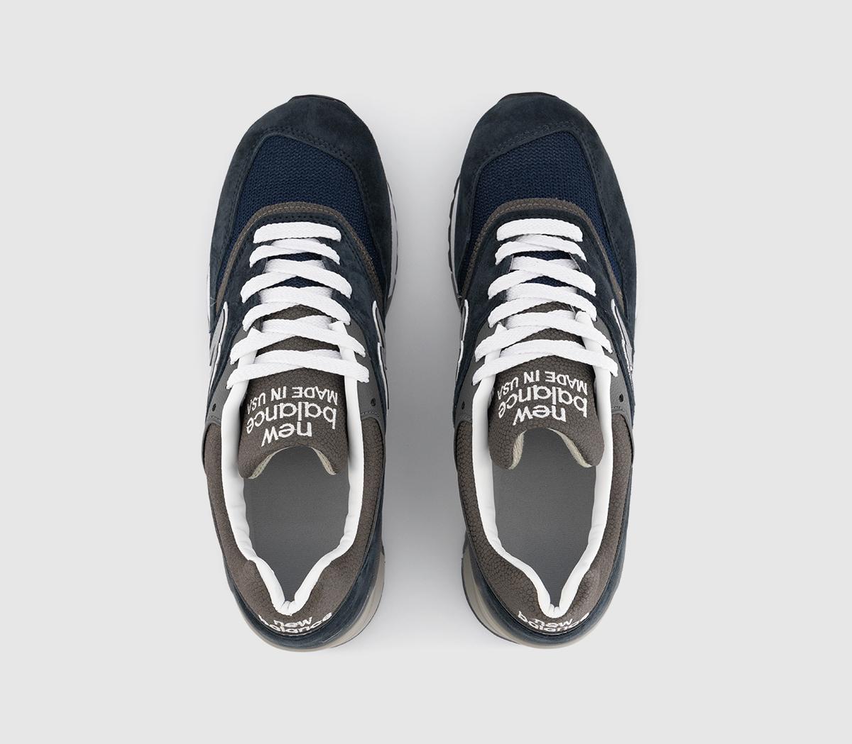 New Balance997 Made in USA TrainersNavy Grey
