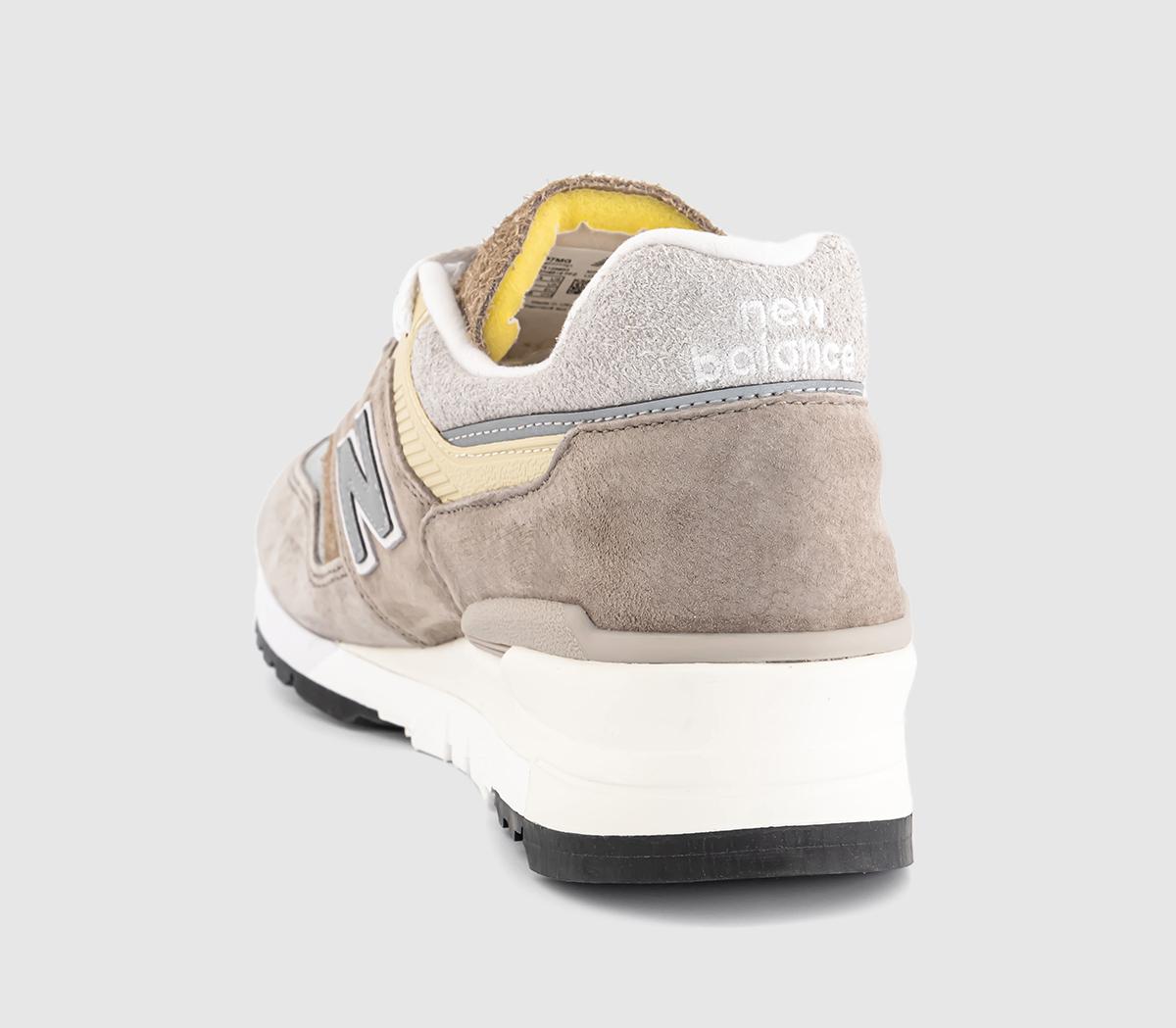 New Balance997 Made in USA TrainersBeige Brown Grey