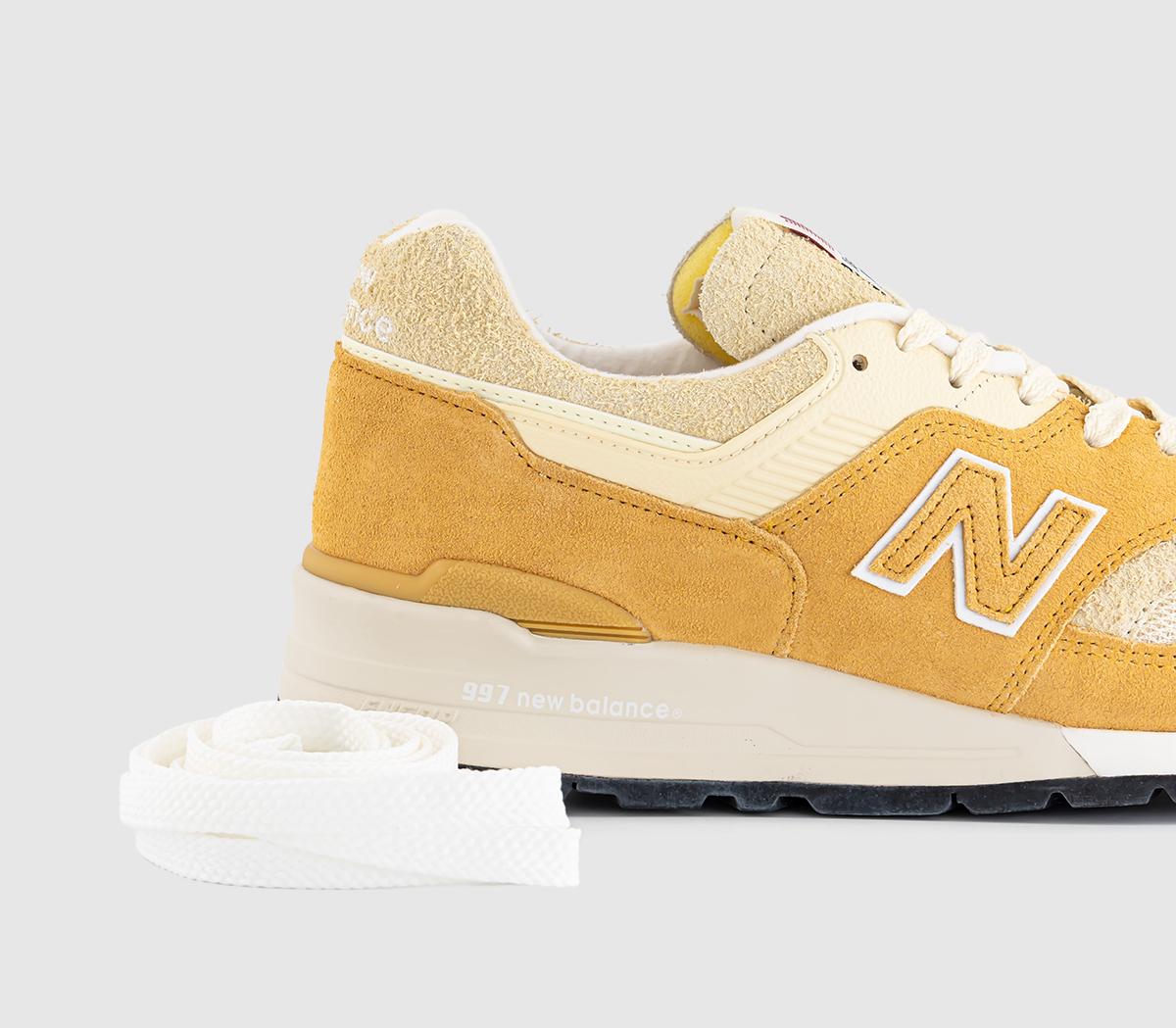 New Balance 997 Made in USA Trainers Dried Apricot - Men's Trainers