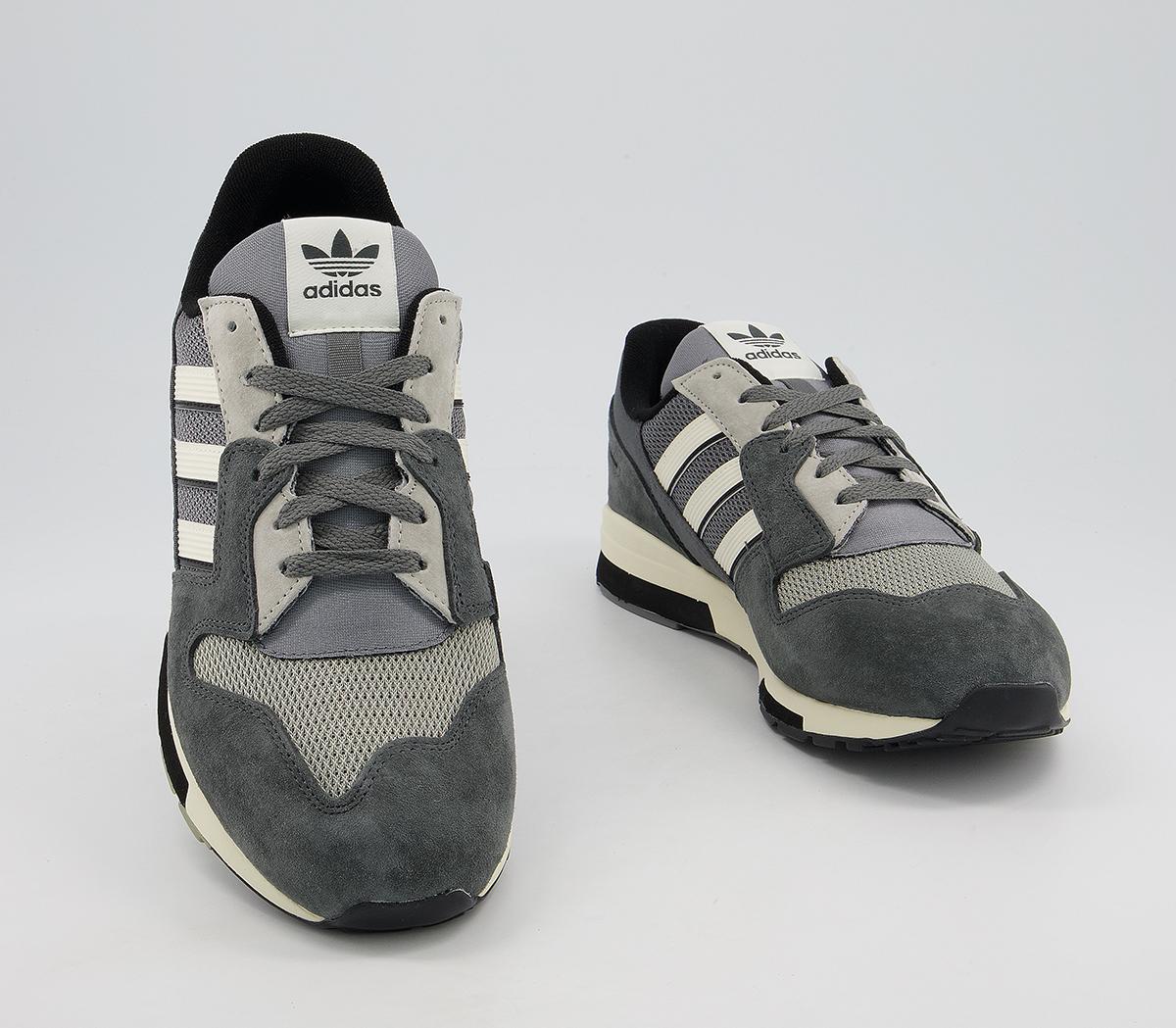 adidas Zx 420 Trainers Grey White Grey - adidas ZX