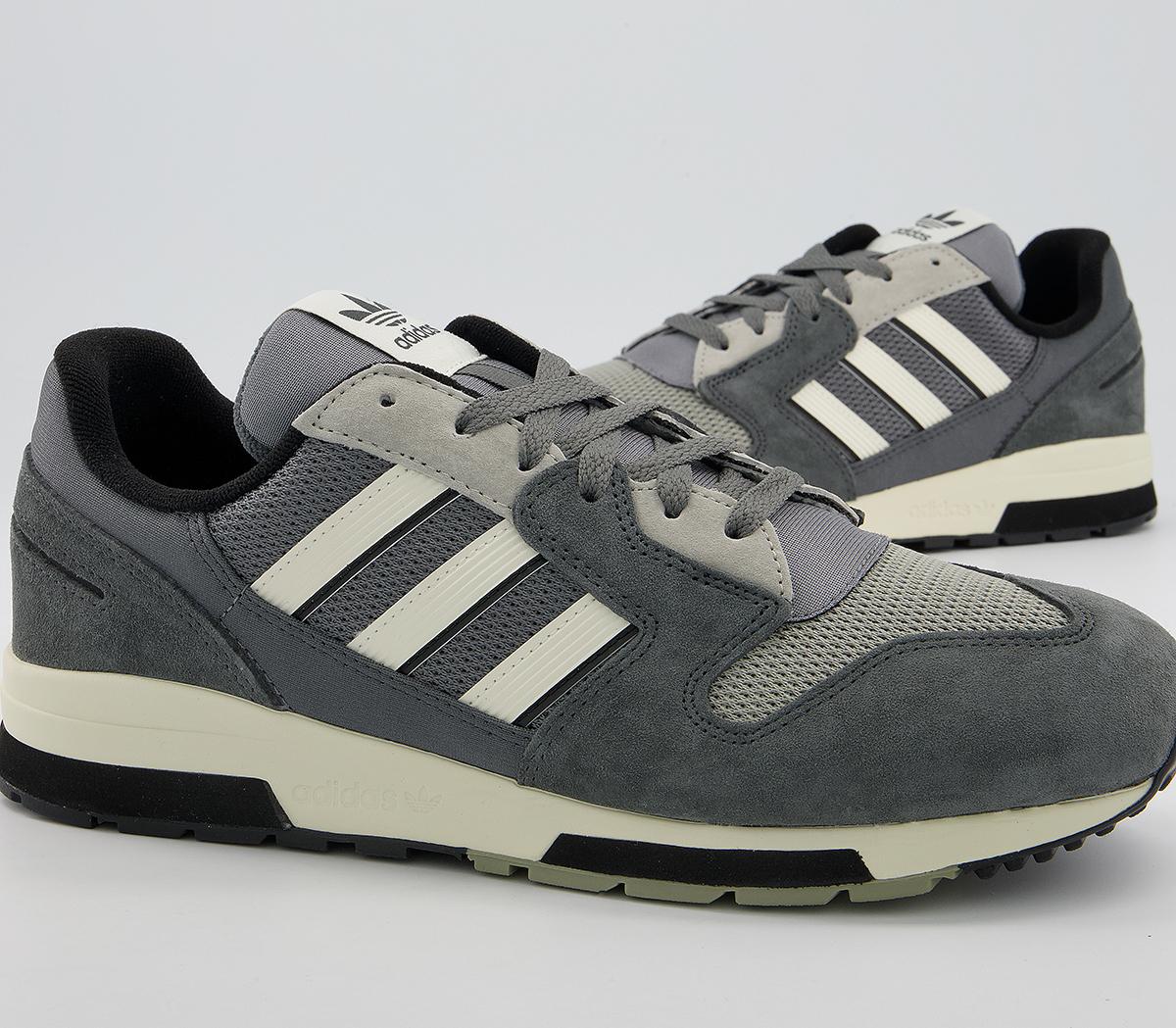 adidas Zx 420 Trainers Grey White Grey - adidas ZX