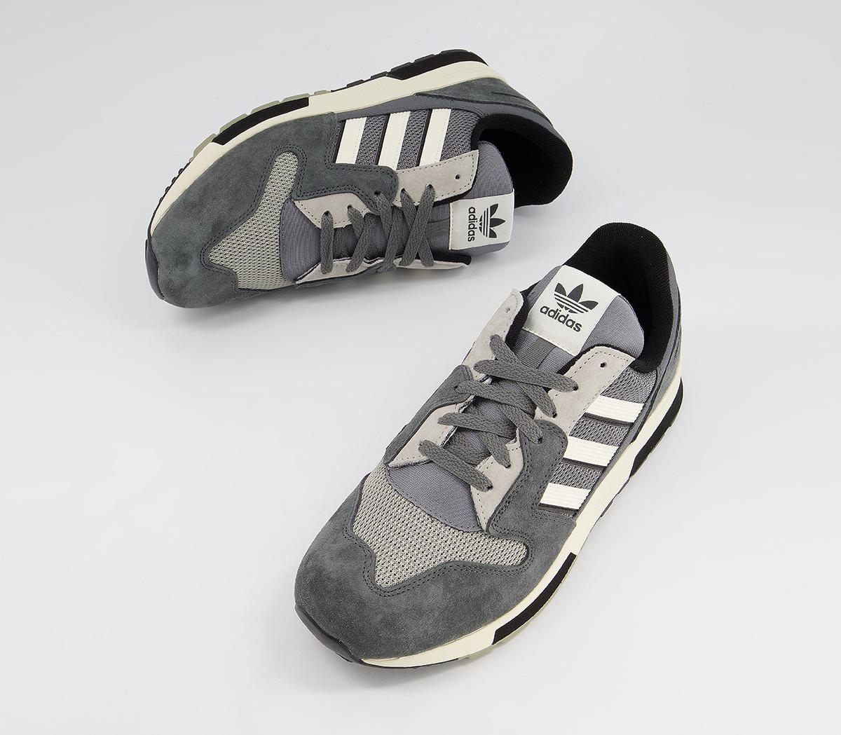 adidas Zx 420 Trainers Grey White Grey - adidas ZX