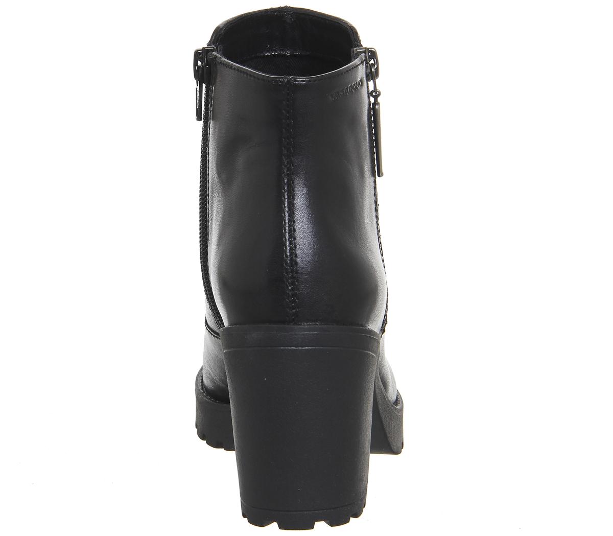 Vagabond ShoemakersGrace Side Zip bootsBlack Leather