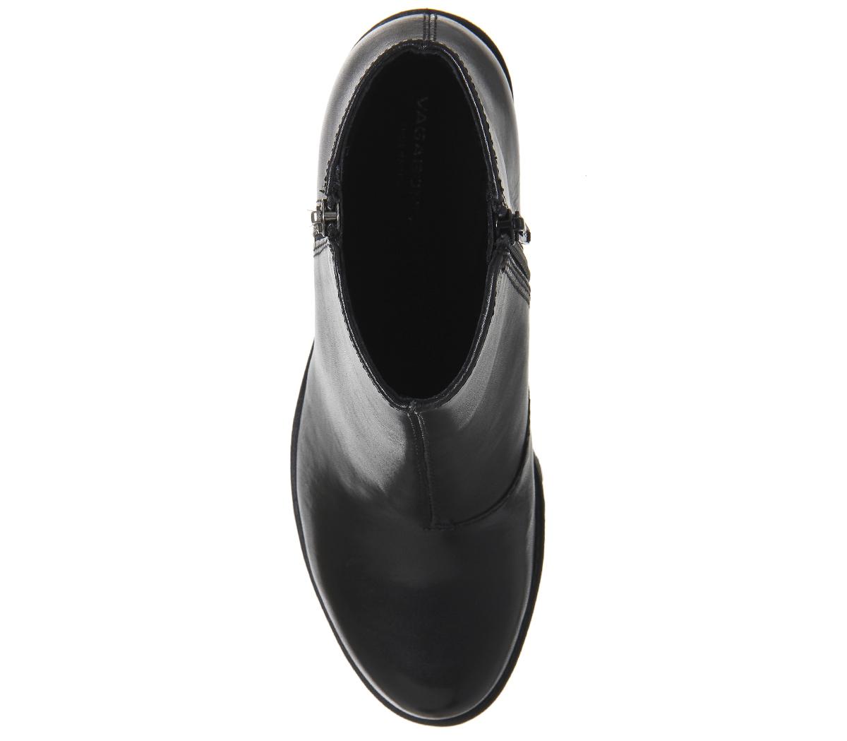 Vagabond ShoemakersGrace Side Zip bootsBlack Leather