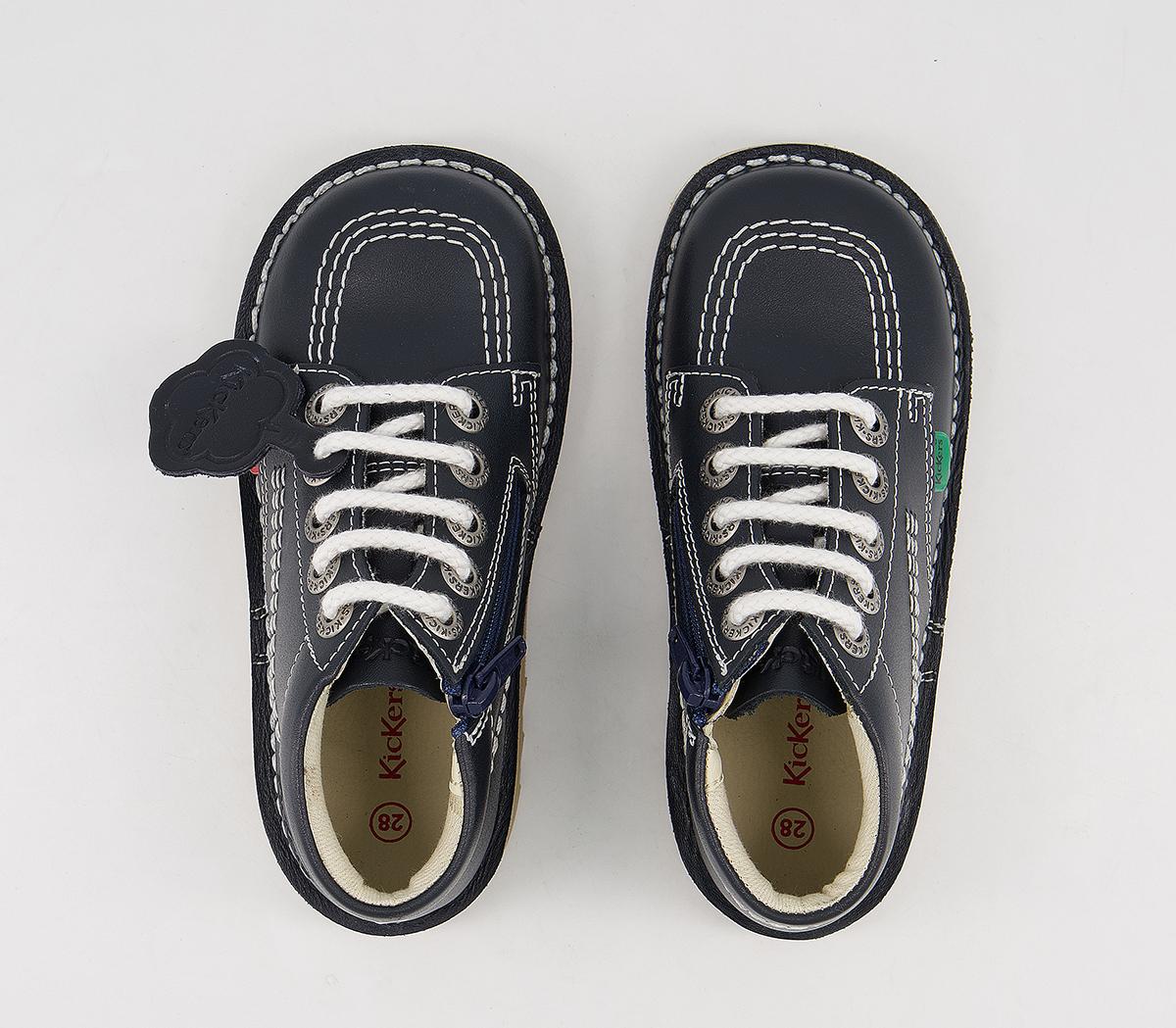 Kickers Kick Hi Infant Boots Kickers Kick Hi Infant Boots Dark Blue