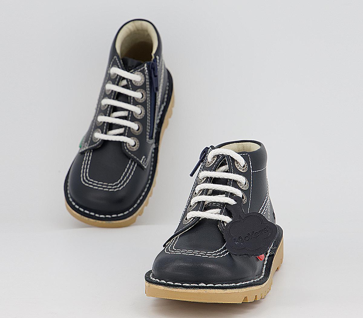 Kickers Kick Hi Infant Boots Kickers Kick Hi Infant Boots Dark Blue