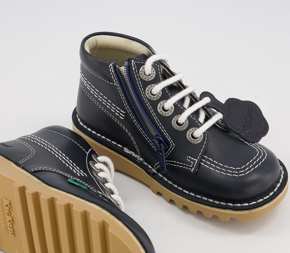 Kickers Kick Hi Infant Boots Kickers Kick Hi Infant Boots Dark Blue