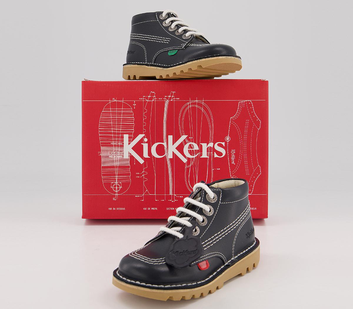 Kickers Kick Hi Infant Boots Kickers Kick Hi Infant Boots Dark Blue