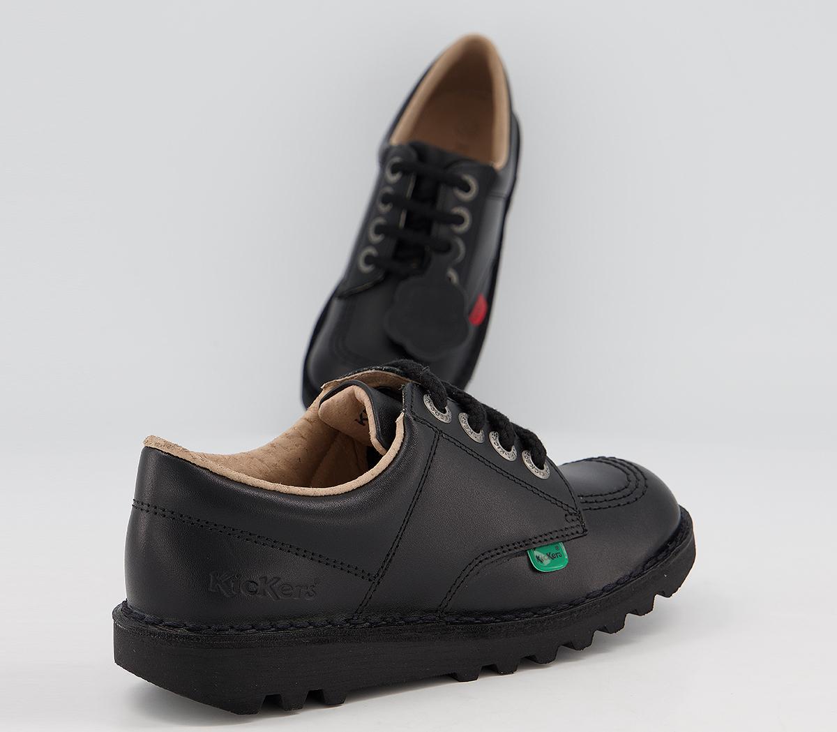 Kickers Kick Low Lace Junior Kickers Kick Low Lace Junior Core Black