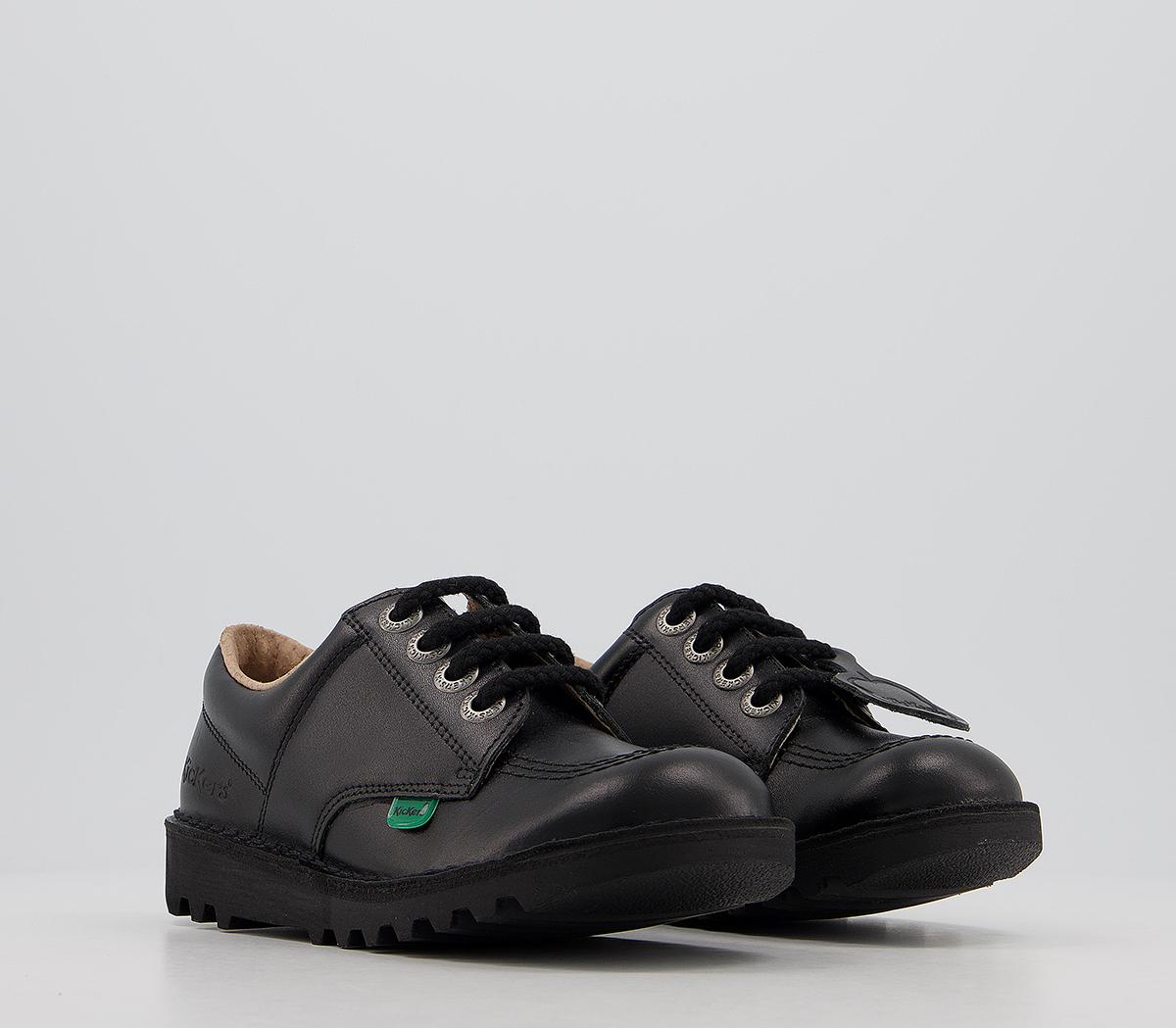 Kickers Kick Low Lace Junior Kickers Kick Low Lace Junior Core Black