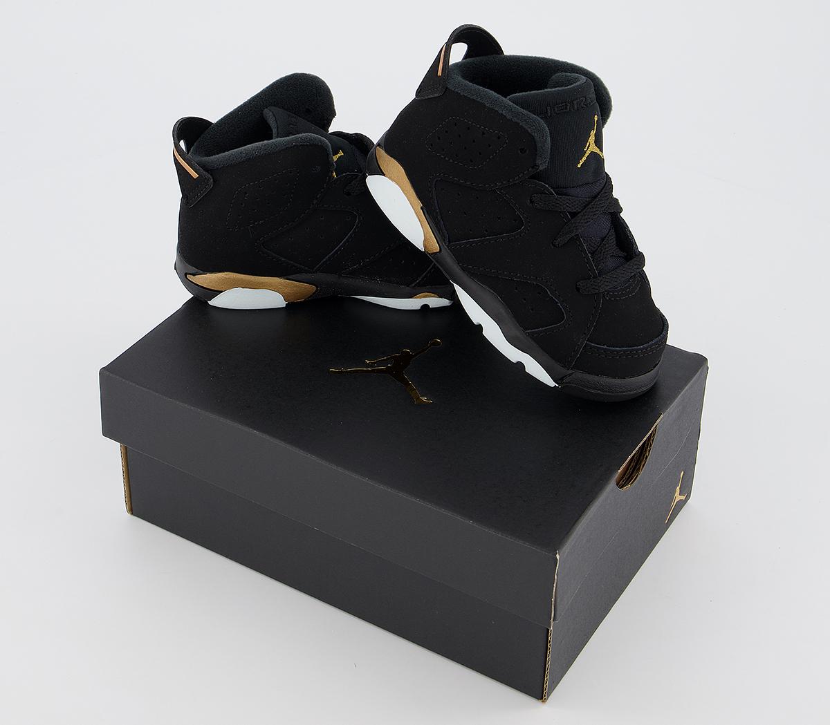 Jordan Air Jordan 6 Td Dmp Black Gold Metallic - Unisex