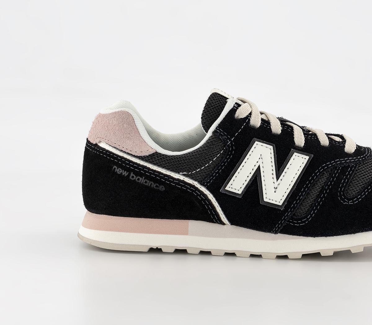 New Balance W373 Trainers Black Pink White - Women's Trainers